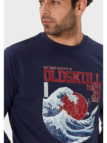 OLDSKULL Bluza w kolorze granatowym