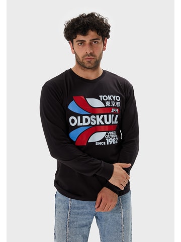 OLDSKULL Longsleeve in Schwarz