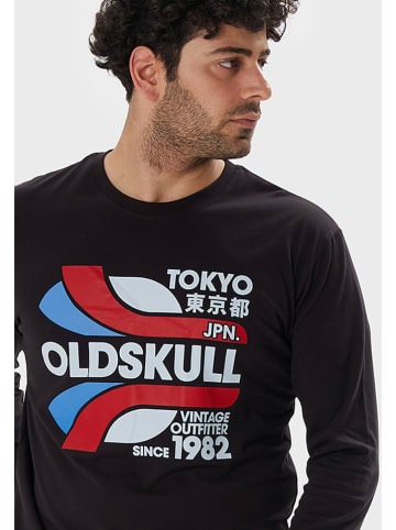OLDSKULL Longsleeve in Schwarz