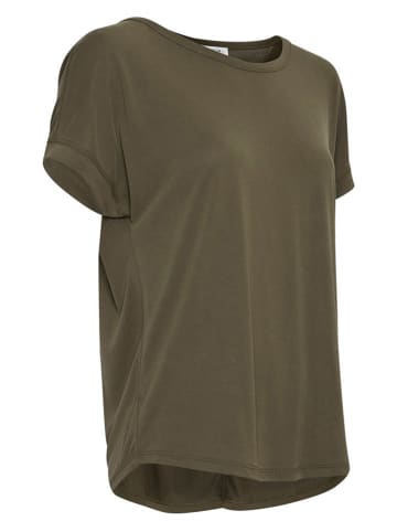 MOSS COPENHAGEN Koszulka "Fenya" w kolorze khaki