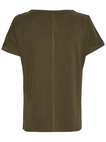 MOSS COPENHAGEN Koszulka "Fenya" w kolorze khaki