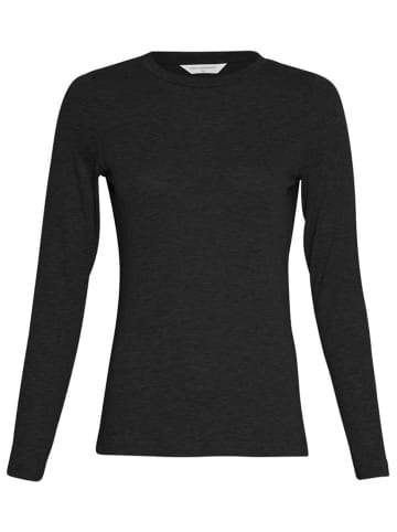 MOSS COPENHAGEN Longsleeve "Chatera" in Schwarz