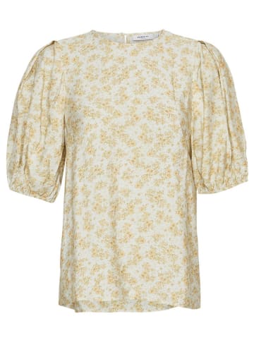 MOSS COPENHAGEN Bluse "Marva Ladonna" in Beige/ Gelb