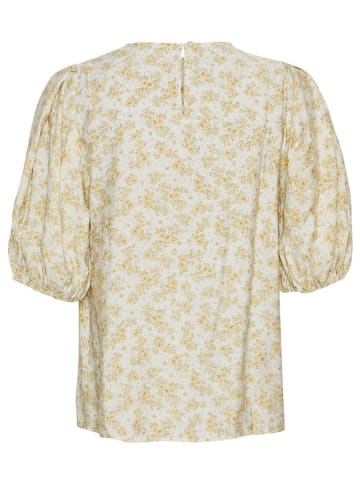 MOSS COPENHAGEN Bluse "Marva Ladonna" in Beige/ Gelb