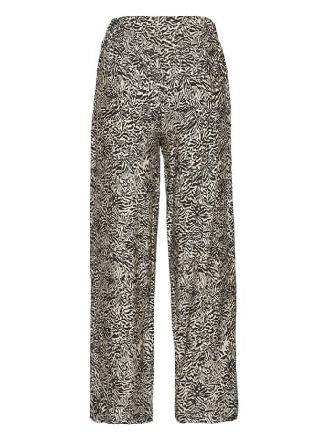 MOSS COPENHAGEN Broek "Amabella" zwart/beige