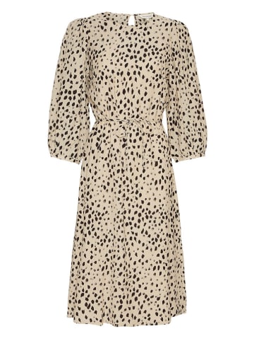 MOSS COPENHAGEN Kleid "Angelina" in Beige