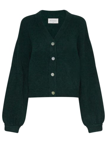 MOSS COPENHAGEN Cardigan "Petrinelle" in Dunkelgrün