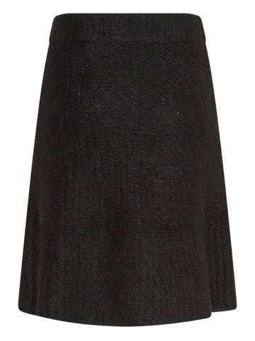 MOSS COPENHAGEN Gebreide rok "Annalisa" zwart
