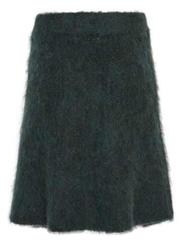 MOSS COPENHAGEN Gebreide rok "Annalisa" donkergroen
