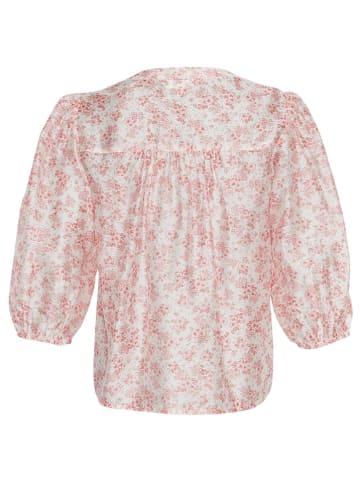 MOSS COPENHAGEN Blouse "Isadora" wit/lichtroze