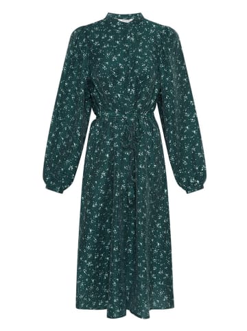 MOSS COPENHAGEN Kleid "Lorena Aurianna" in Dunkelgrün