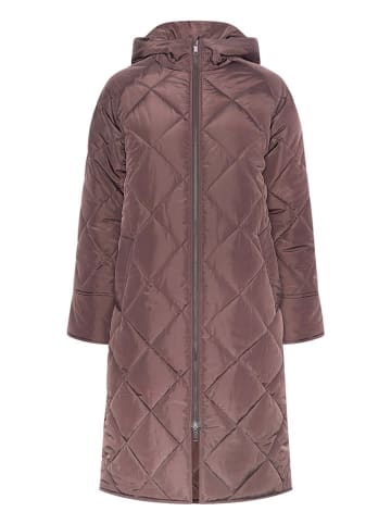 MOSS COPENHAGEN Steppjacke "Keelin" in Hellbraun