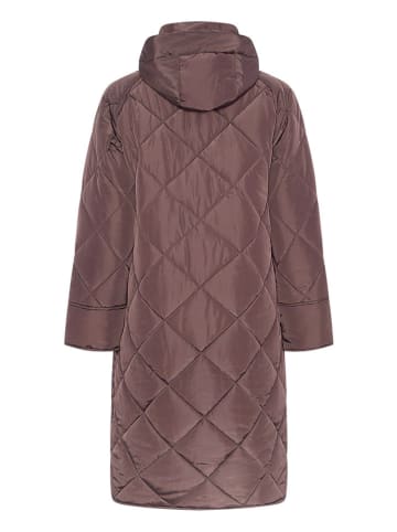 MOSS COPENHAGEN Steppjacke "Keelin" in Hellbraun