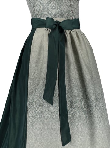 Turi Landhaus Dirndl in Petrol/ Hellgrau