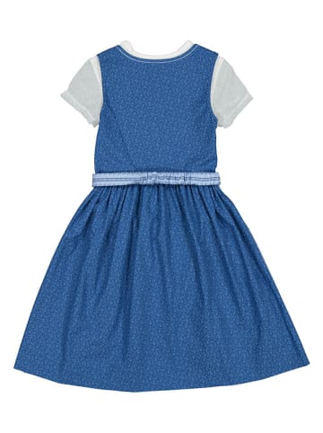 Turi Landhaus Dirndl in Blau/ Hellblau