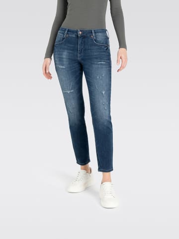 MAC Dżinsy "New Jersey" - Skinny fit - w kolorze niebieskim