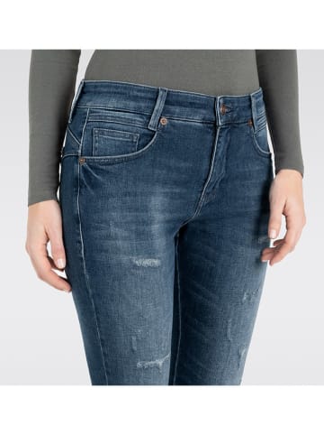 MAC Spijkerbroek "New Jersey" - skinny fit - blauw