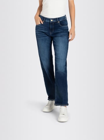 MAC Spijkerbroek - straight fit - donkerblauw