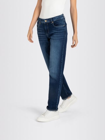 MAC Spijkerbroek - straight fit - donkerblauw
