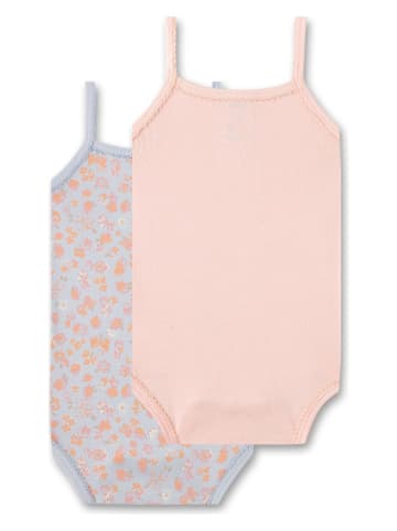 Sanetta 2er-Set: Bodys in Rosa/ Hellblau