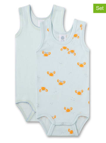 Sanetta 2er-Set: Bodys in Hellblau