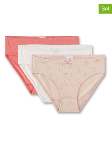 Sanetta 3er-Set: Slips in Weiß/ Rosa/ Pink
