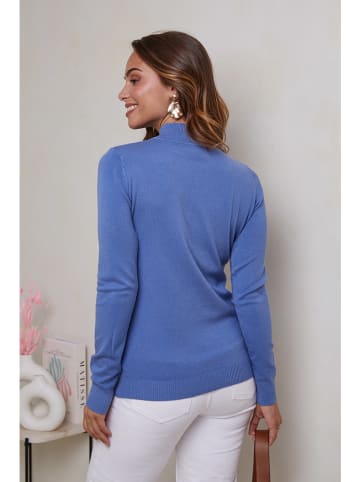 Soft Cashmere Trui blauw