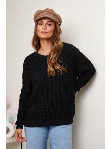 UNANYME Georges Rech Pullover in Schwarz