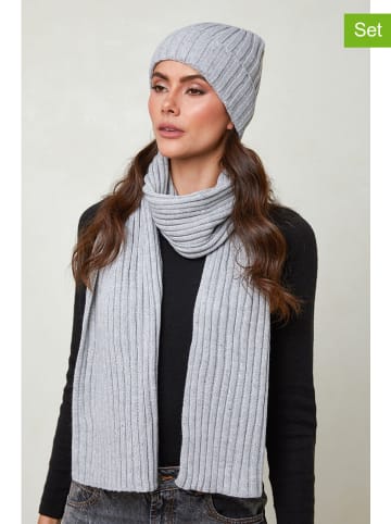 UNANYME Georges Rech 2-delige winteraccessoiresset grijs
