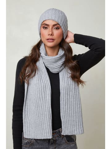 UNANYME Georges Rech 2-delige winteraccessoiresset grijs