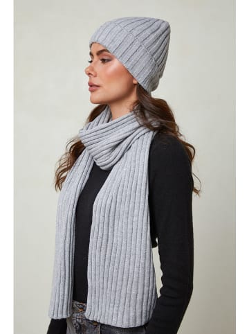 UNANYME Georges Rech 2-delige winteraccessoiresset grijs