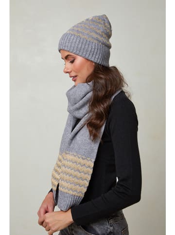 UNANYME Georges Rech 2-delige winteraccessoiresset grijs
