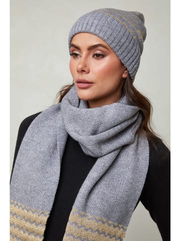 UNANYME Georges Rech 2-delige winteraccessoiresset grijs
