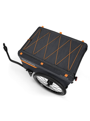 Qeridoo Lastenanhänger "Qubee XL Limited Edition" in Grau