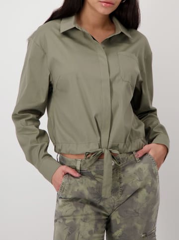 monari Bluse in Khaki