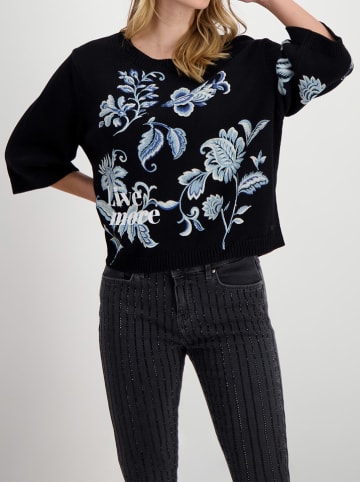 monari Pullover in Schwarz