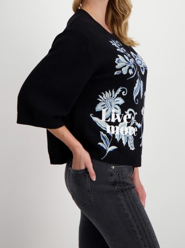 monari Pullover in Schwarz