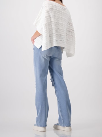 monari Poncho in Weiß