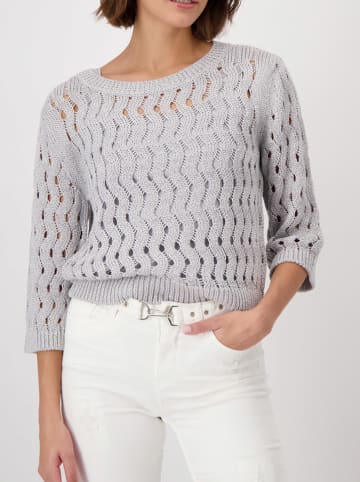 monari Pullover in Silber