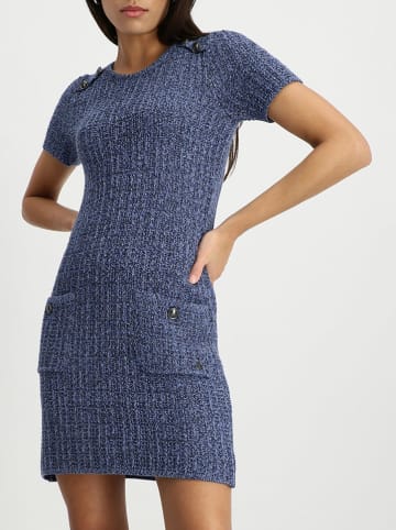 monari Gebreide jurk blauw