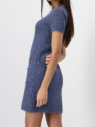 monari Gebreide jurk blauw