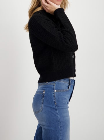 monari Cardigan in Schwarz