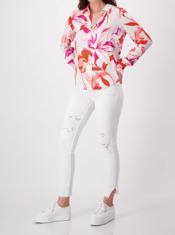 monari Bluse in Rot/ Pink