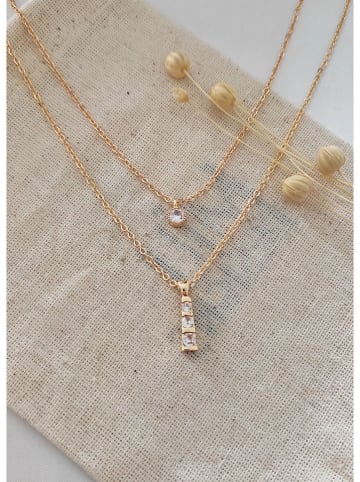 atelier MIU Vergulde ketting met hanger - (L)45 cm