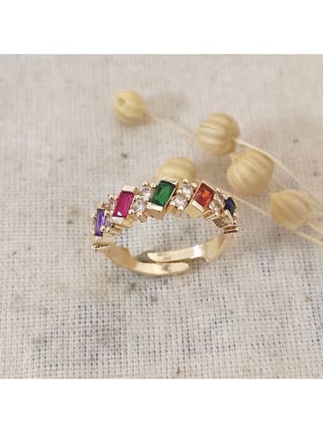 atelier MIU Vergold. Ring mit Edelsteinen