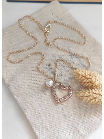 atelier MIU Vergulde ketting met hanger - (L)42 cm