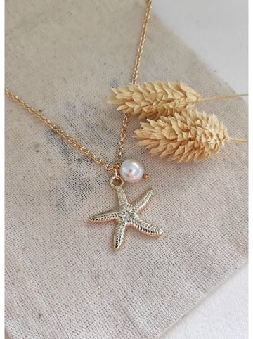 atelier MIU Vergulde ketting met hanger - (L)42 cm