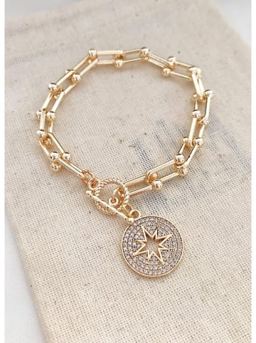 atelier MIU Vergold. Armkette mit Edelsteinen