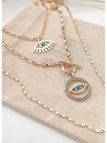 atelier MIU Vergulde ketting met hanger - (L)50 cm