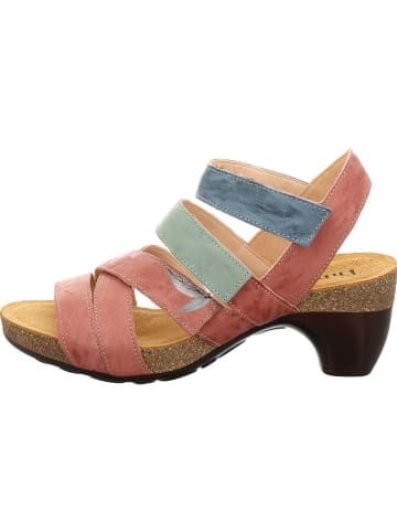 Think! Leder-Sandaletten in Bunt